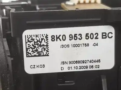 Автозапчастина б/у управління рульмом для audi a5 (8t3) 2.0 tdi посилання на oem iam 8k0953502bc  8k0953502bc