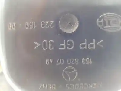 Second-hand car spare part right headlight for clase c clase m 2.7 cdi 20v oem iam references a0008201608  a1638203861