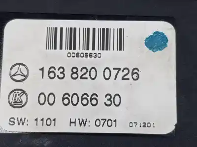 Second-hand car spare part electronic module for clase c clase m 2.7 cdi 20v oem iam references a1638200726  a1638200726