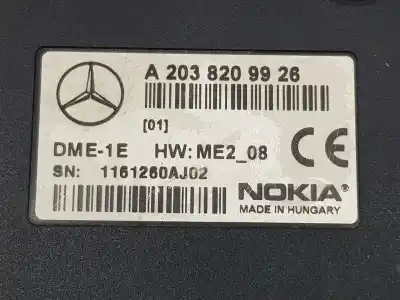 Second-hand car spare part electronic module for clase c clase m 2.7 cdi 20v oem iam references a2038209926  a2038209926