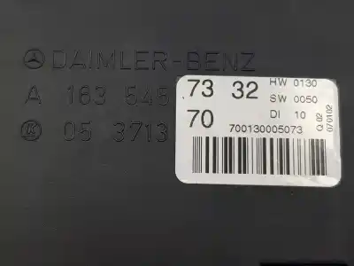 Second-hand car spare part electronic module for clase c clase m 2.7 cdi 20v oem iam references a1635457332  a1635457332