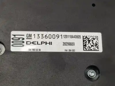 Автозапчасти б/у многофункциональное управление за opel astra j (p10) 1.7 cdti (68) ссылки oem iam 13360091  13360091