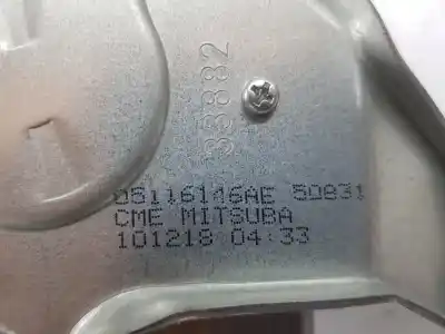 Second-hand car spare part rear windshield wiper motor for jeep compass (2008-2011) 2.2 crdi oem iam references 5116146ae  5116146ae