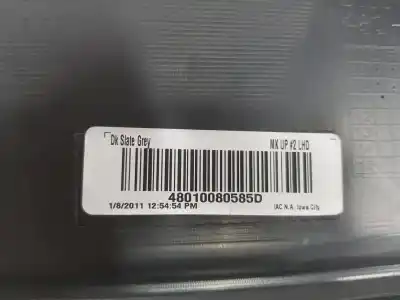 Second-hand car spare part airbag kit for jeep compass (2008-2011) 2.2 crdi oem iam references   