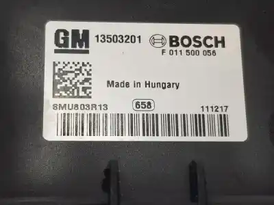 Автозапчастина б/у стійкість на нагревання для opel astra j (p10) 1.7 cdti (68) посилання на oem iam 13503201  13503201