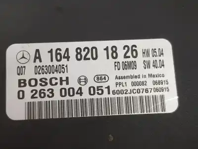 Автозапчастина б/у електронний модуль для clase c clase r 3.0 cdi посилання на oem iam a1648201826  a1648201826
