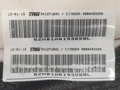Автозапчасти б/у подушка безопасности передняя левая шторка безопасности за citroen c4 picassospacetourer attraction ссылки oem iam 9800483280  9800483280