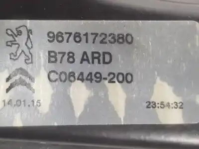 Автозапчастина б/у регулятор скла заднього правого для citroen c4 picassospacetourer attraction посилання на oem iam 9676172380  9675288180