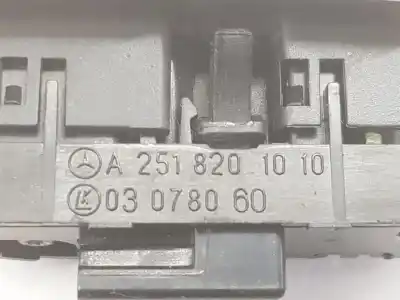 Pièce détachée automobile d'occasion bouton interrupteur pour clase c clase r 3.0 cdi références oem iam a2518201010  a2518201010