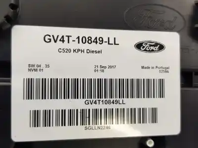 Second-hand car spare part dashboard for ford kuga ii (dm2) 1.5 tdci oem iam references 2259247  gv4t10849ll