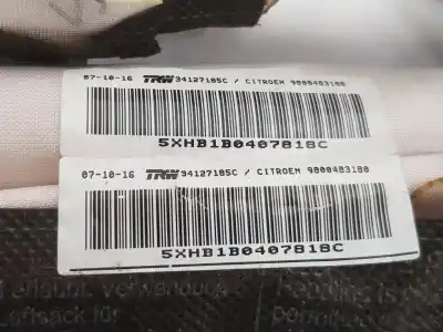 Автозапчасти б/у передняя правая подушка безопасности за citroen c4 picasso ii 1.6 bluehdi 120 ссылки oem iam 9800483180  9800483180