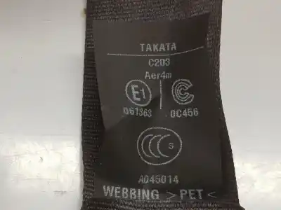 Автозапчасти б/у задний левый ремень безопасности за citroen c4 picasso ii 1.6 bluehdi 120 ссылки oem iam 96771407xx  96771407xx