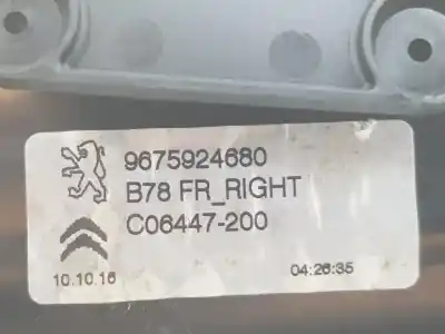 Автозапчасти б/у регулятор стекла переднего правого за citroen c4 picasso ii 1.6 bluehdi 120 ссылки oem iam 9675924680  9675924680