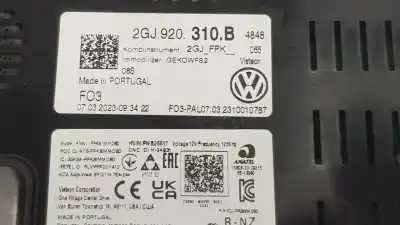 Автозапчастина б/у ПАНЕЛЬ ІНСТРУМЕНТІВ для VOLKSWAGEN TROC  Посилання на OEM IAM 2GJ920310B  2GJ920310B