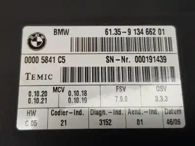 Peça sobressalente para automóvel em segunda mão módulo eletrônico por bmw 3 coupé (e92) 335 d referências oem iam 61359134662  61359264974