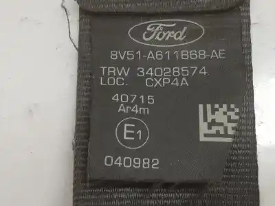 Second-hand car spare part rear right seat belt for ford fiesta vi (cb1, ccn) 1.6 tdci oem iam references 1549314  8v51a611b68ae