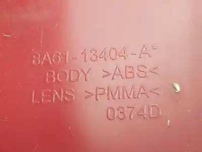 Second-hand car spare part right tailgate light for ford fiesta vi (cb1, ccn) 1.6 tdci oem iam references 1709552