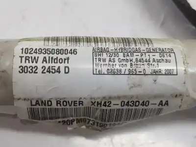 Автозапчасти б/у передняя правая подушка безопасности за land rover range rover (lm) 3.6 td v8 ссылки oem iam ehm000221  xh42043d40aa