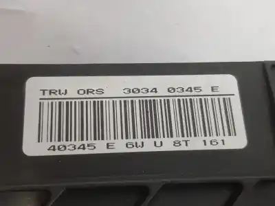 Автозапчастина б/у подушка безпеки задня права для land rover range rover (lm) 3.6 td v8 посилання на oem iam ehm500960  7h42r14k159aa