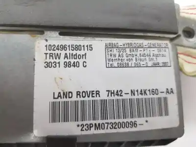 Автозапчасти б/у левая задняя подушка безопасности за land rover range rover (lm) 3.6 td v8 ссылки oem iam ehm500970  7h42n14k160aa