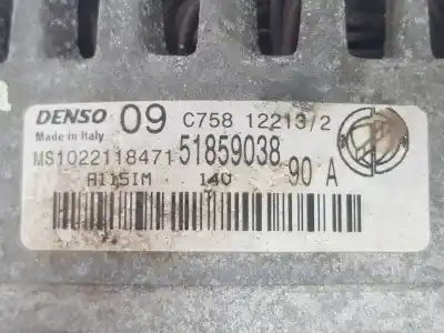 Recambio de automóvil de segunda mano de alternador para fiat panda (169) 1.2 cat referencias oem iam 51859038 52003532 