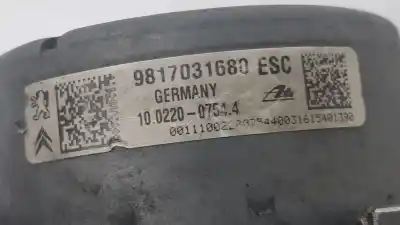 Second-hand car spare part abs for citroen celysée 1.6 bluehdi fap oem iam references 1616784380  1616784380