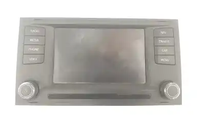 Peça sobressalente para automóvel em segunda mão display gps / multimídia por seat leon (5f1) 1.2 tsi referências oem iam 5f0919603a