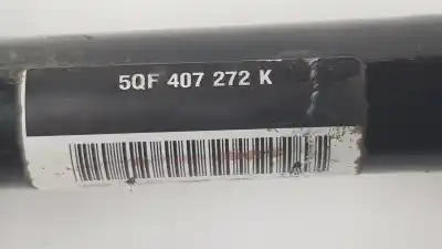 Автозапчасти б/у передняя правая трансмиссия за volkswagen tiguan (ad1, ax1) 2.0 tdi ссылки oem iam 5qf407272k  5qf407272k
