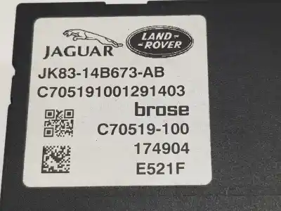 Автозапчастина б/у електронний модуль для jaguar fpace 2.0 turbo посилання на oem iam t4a10384  jk8314b673ab