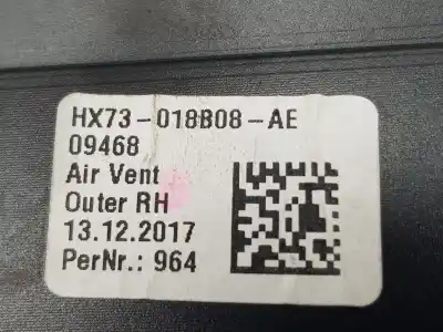 Автозапчастина б/у аератор для jaguar fpace 2.0 turbo посилання на oem iam t4a12747  hx73018b08ae