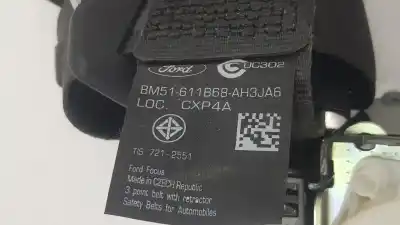Автозапчастина б/у задній лівий ремін безпеки для ford focus lim. 2.0 ecoboost посилання на oem iam 1913152  bm51611b68