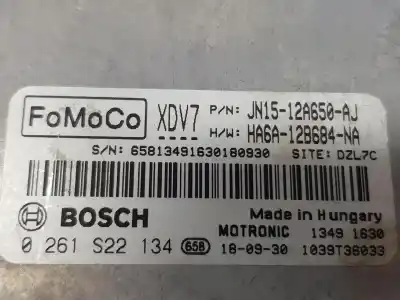 Автозапчастина б/у ебу контролер двигуна для ford ecosport 1.0 ecoboost посилання на oem iam jn1512a650aj  ha6a12b684na