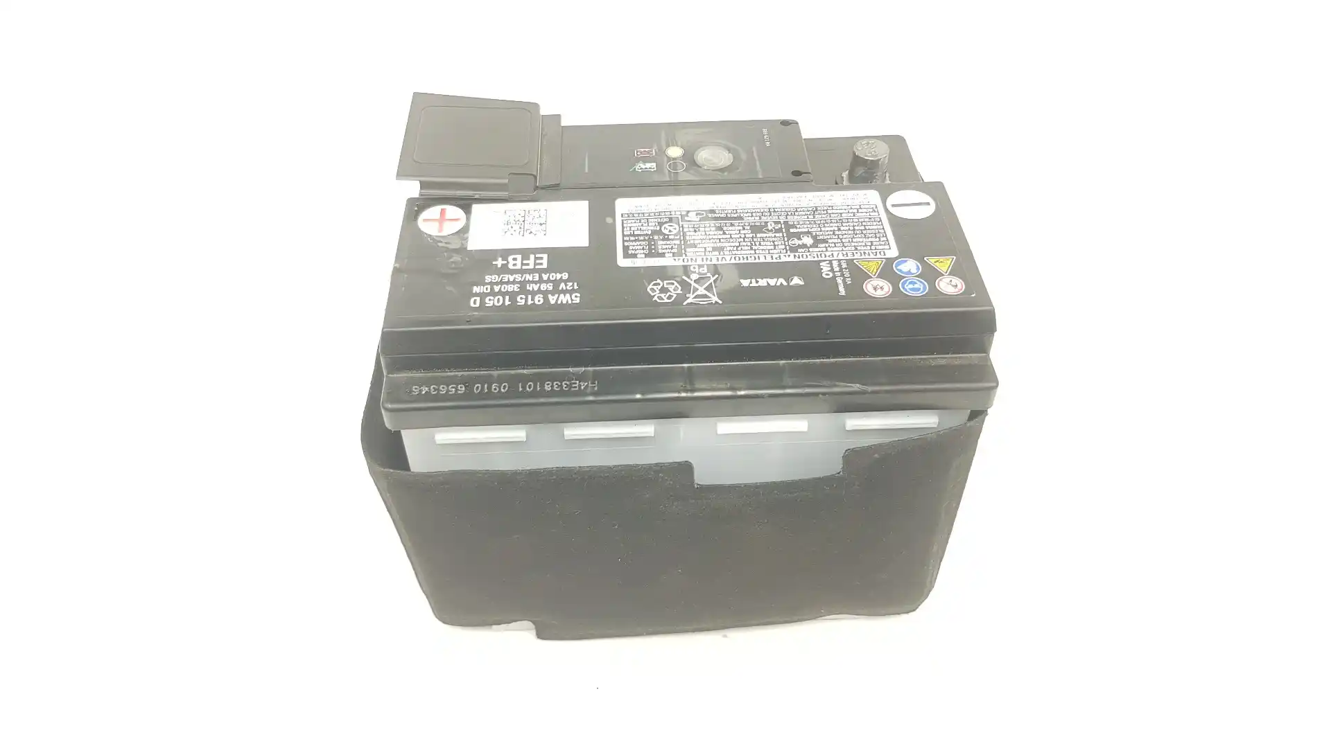 Batterie volkswagen t-roc 1.5 16v tsi act 5wa915105d 5wa915105d 1991436