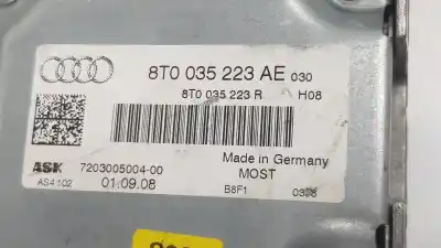 Peça sobressalente para automóvel em segunda mão módulo eletrónico antena por audi a4 b8 avant (8k5) 2.0 tdi referências oem iam 8t0035223ae  8t0035223ae