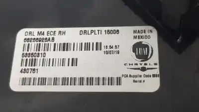 Автозапчасти б/у правая фара за jeep compass (mp, m6, mv, m7) 1.4 multiair ссылки oem iam 68266926ab  68266926ab