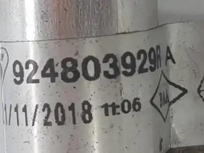 Автозапчастина б/у труби кондиціонації для renault captur i (j5_, h5_) 1.3 tce 130 (j5nj j5ne) посилання на oem iam 924803929r  924803929r