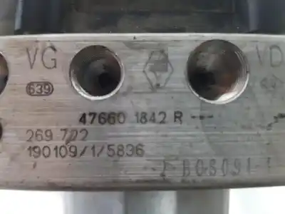 Автозапчастина б/у абс для renault captur i (j5_, h5_) 1.3 tce 130 (j5nj j5ne) посилання на oem iam 476607694r  476607694r