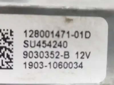 Автозапчастина б/у двигатель заднього правого скла для renault captur i (j5_, h5_) 1.3 tce 130 (j5nj j5ne) посилання на oem iam 827009380r  827009380r
