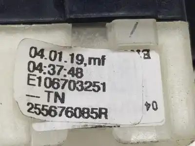 Автозапчастина б/у управління світлом для renault captur i (j5_, h5_) 1.3 tce 130 (j5nj j5ne) посилання на oem iam 255676085r  255676085r