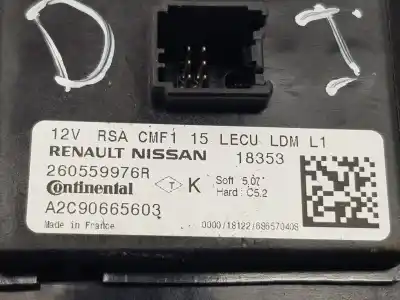 Автозапчастина б/у блок управління ксеноновими фарами для renault captur i (j5_, h5_) 1.3 tce 130 (j5nj j5ne) посилання на oem iam 260559976r  260559976r