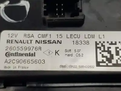 Автозапчастина б/у блок управління ксеноновими фарами для renault captur i (j5_, h5_) 1.3 tce 130 (j5nj j5ne) посилання на oem iam 260559976r  260559976r