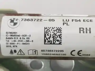 Автозапчастина б/у передня права подушка безпеки для mini clubman 2.0 16v turbodiesel посилання на oem iam 72127363722  7363722