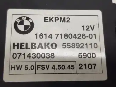 Second-hand car spare part electronic module for bmw 3 coupé (e92) 320 d oem iam references 16147180426  7180426