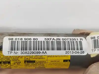 Second-hand car spare part front right curtain airbag for citroen ds4 (nx_) 1.6 vti 120 oem iam references 9801890680  9801890680