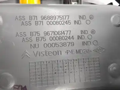Pezzo di ricambio per auto di seconda mano bracciolo centrale per citroen ds4 (nx_) 1.6 vti 120 riferimenti oem iam 7591tp  7591tp