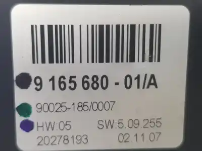 Peça sobressalente para automóvel em segunda mão comando de sofagem (chauffage / ar condicionado) por bmw x5 (e70) xdrive30d referências oem iam 64119165680  9165680