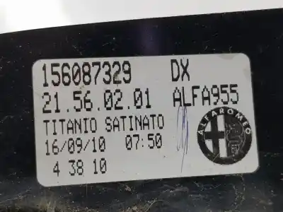 Gebrauchtes Autoersatzteil rückleuchte außen links zum alfa romeo mito (955_) 1.4 multiair (955axn1b) oem-iam-referenzen 156087329