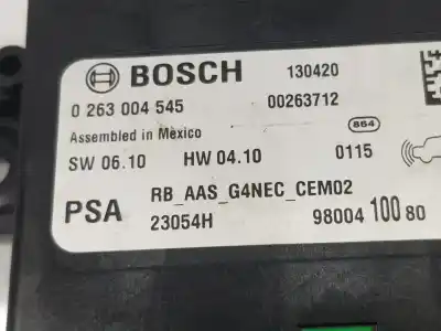 Second-hand car spare part electronic module for citroen ds4 (nx_) 1.6 vti 120 oem iam references 9800410080  9800410080