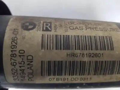 Second-hand car spare part right rear shock absorber for bmw x5 (e70) xdrive30d oem iam references 33526781926  6781926