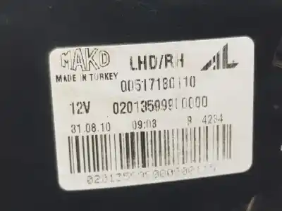 Second-hand car spare part rear right light bumper for alfa romeo mito (955_) 1.4 multiair (955axn1b) oem iam references 517180110  517180110